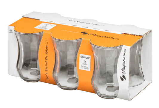 Pasabahce Uskudar Tea Glass 120 cc 6-Piece Set