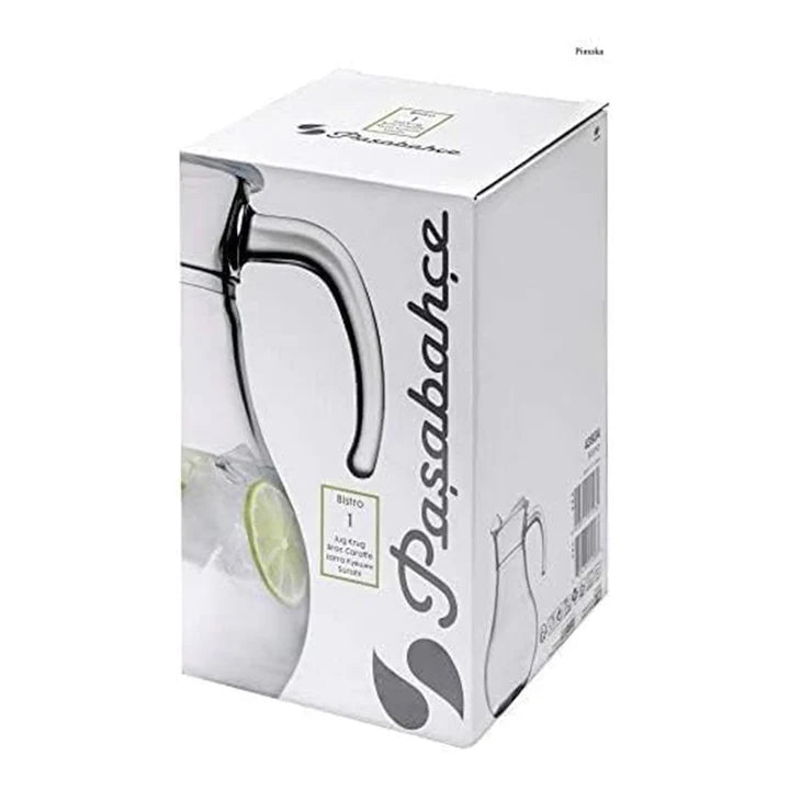 Pasabahce Bistro Pitcher with Transparent Polypropylene Lid 1800 cc