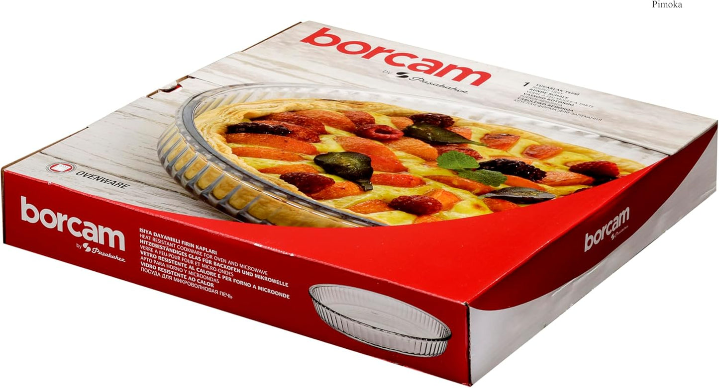 Pasabahce Round Borcam Tray 2950 cc