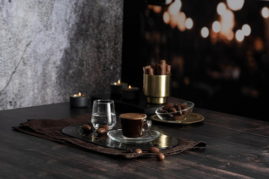 Pasabahce Vela Cup Set with Saucers 195 cc