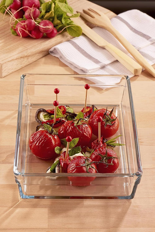 Pasabahce Rectangular Premium Borcam Tray 2500 cc