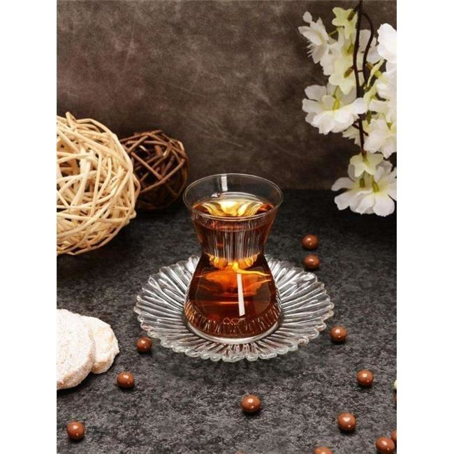 Pasabahce Selale Tea 12 Piece Set with Saucer 140 cc