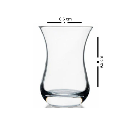 Pasabahce Aida Tea Glass 160 cc 6-Piece Set