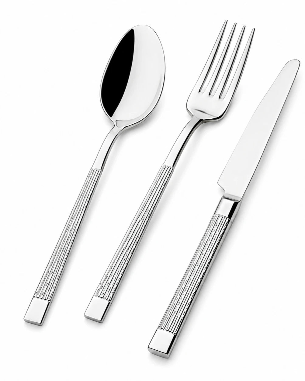OZLIFE Linda 72-Piece Cutlery Set - Stainless Steel Flatware Set for 12