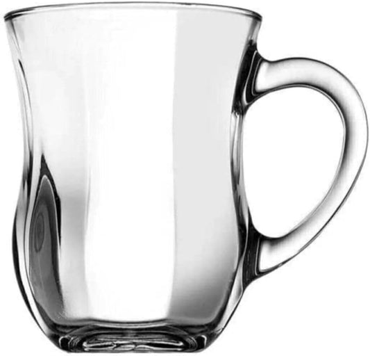 Pasabahce Gourmet Ayran Glass with Handle 350 cc 2 Piece Set