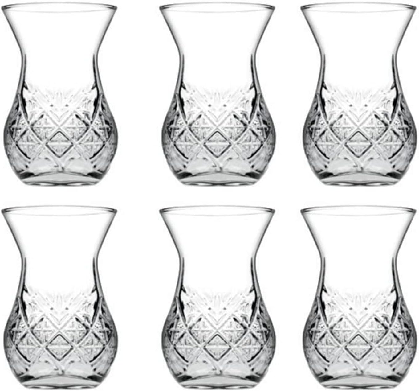 Pasabahce Timeless Tea Glass 155 cc 6 Piece Set