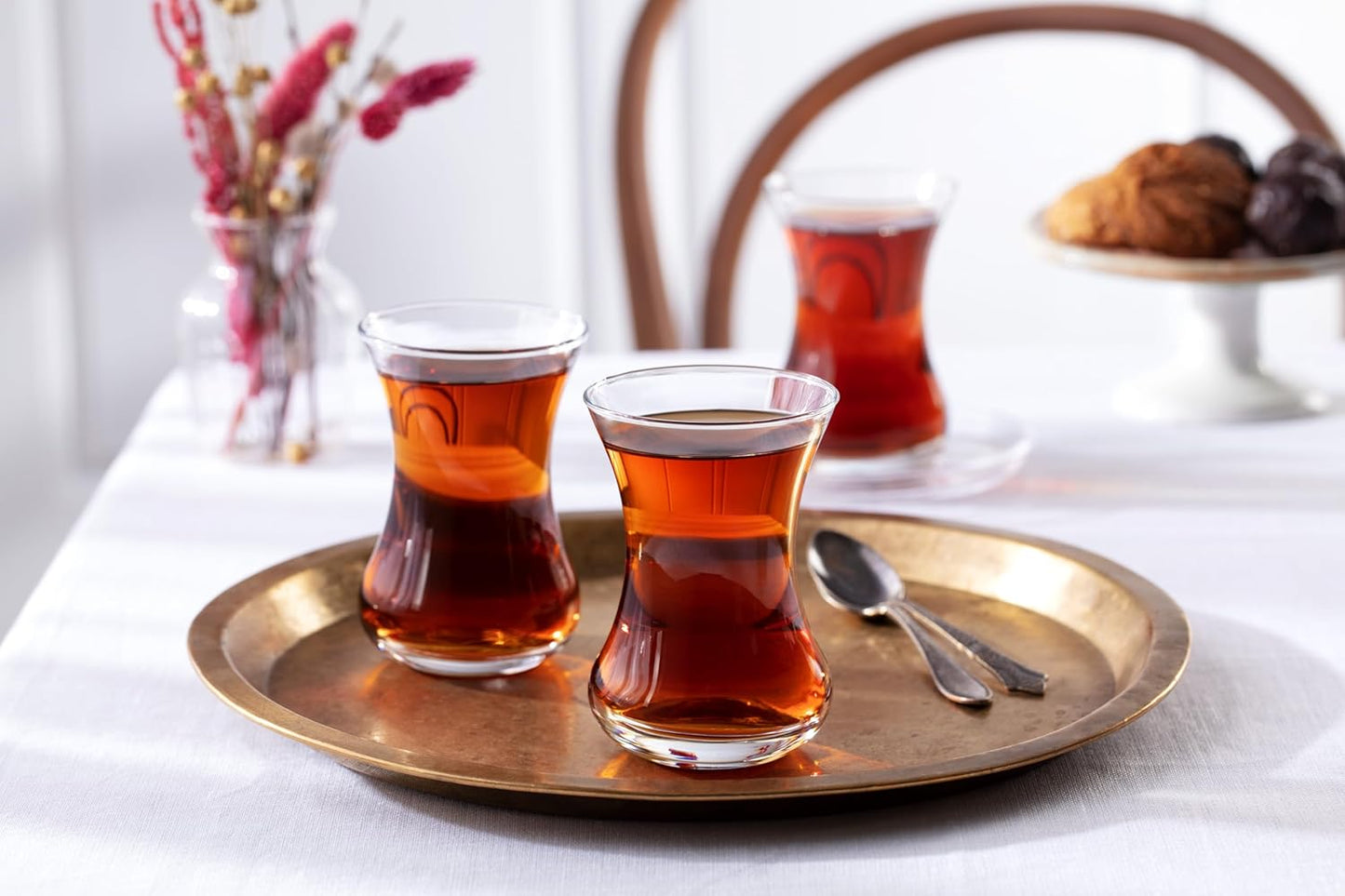 Pasabahce Thin-Waist Tea Glass 125 cc 6-Piece Set