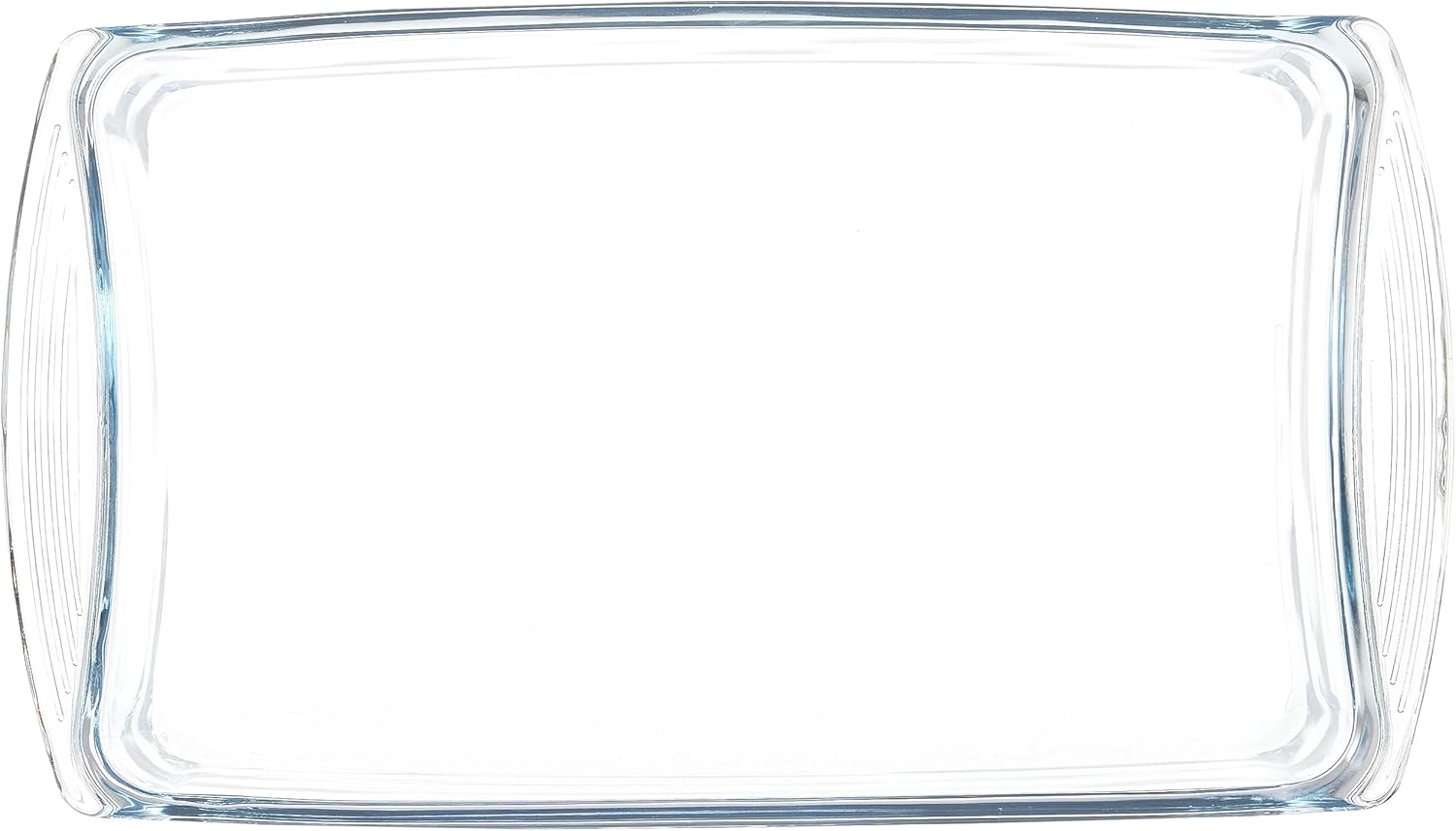 Pasabahce Rectangular Borcam Tray with Red Lid 1320 cc