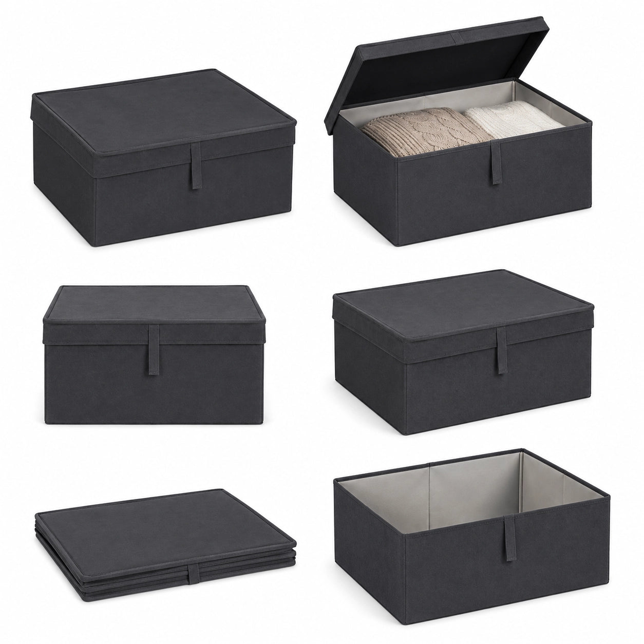 ALAS Underbed Storage Organizer Box – Anthracite