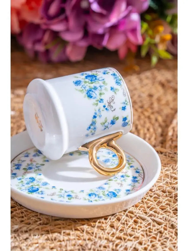 ACAR Orleans 6 Person Coffee Cup & Saucer Set