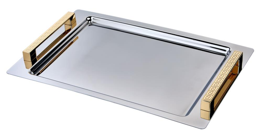Ozlife Eylul Tray - Plain Gold