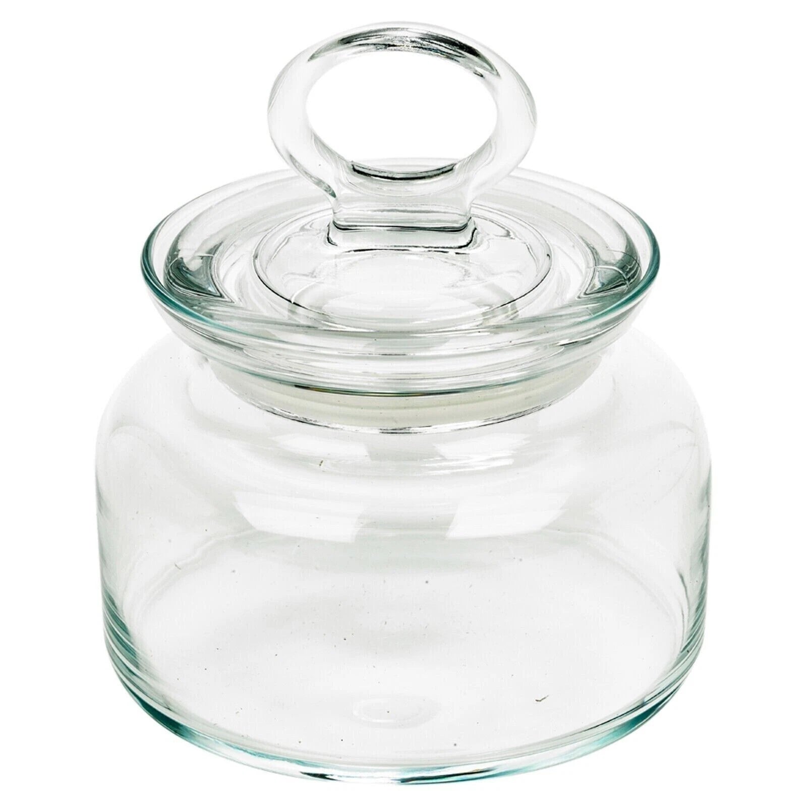 Pasabahce Kitchen 635ml Glass Jar Food Preserve Airtight Container Storage Lid