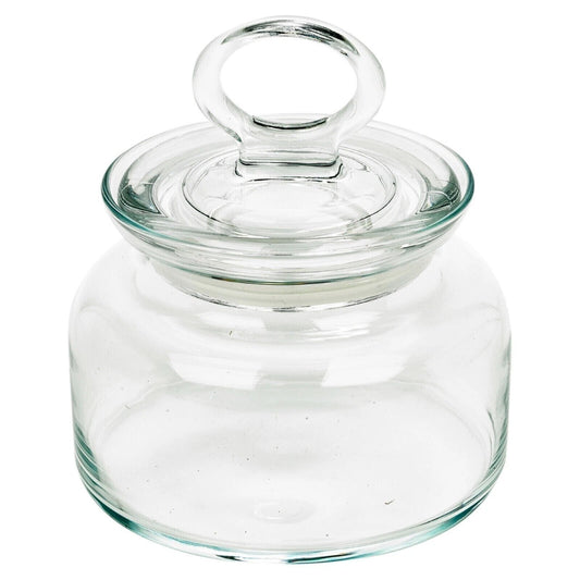 Pasabahce Kitchen 635ml Glass Jar Food Preserve Airtight Container Storage Lid
